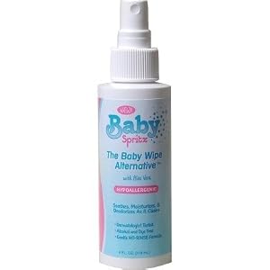 Baby Spritz – The Baby Wipe Alternative, 4 Oz.