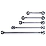 Lumex Chrome Grab Bar, Chrome, 32 Inch