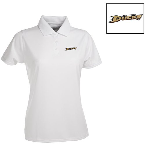 Antigua Anaheim Ducks Women's Exceed Polo Shirt Small