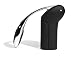 Kitchen & Housewares : Metrokane Vertical Rabbit Lever Style Corkscrew with Foil Cutter, Velvet Black