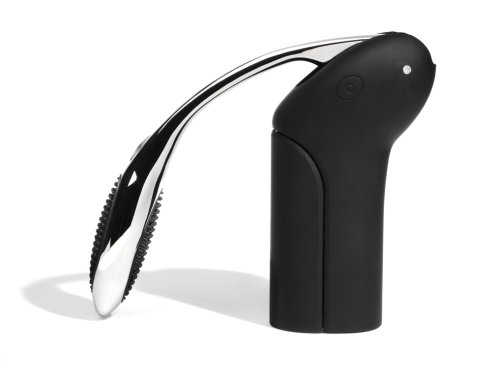 Childrens Toyshop  Kitchen & Housewares : Metrokane Vertical Rabbit Lever Style Corkscrew with Foil Cutter, Velvet Black