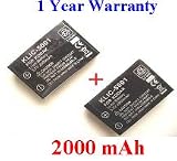 Cheap Nextop-2 Packs Sanyo DB-L50, DB-L50AU Brand New 2000mAh COMPATIBLE Battery for Sanyo Xacti VPC-HD1000