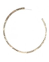 Nicole Richie for bebe Tribal Hoop