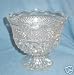 Large Wexford Glass Footed Bowl