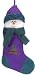 MLB Snowman Stocking - Arizona Diamondbacks