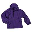 Men's Pack-N-Go Pullover Rain Jacket, Purple Men's Pack-N-Go Pullover Rain Jacket, Purple