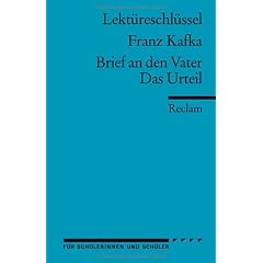 Lekt�reschl�ssel zu Franz Kafka: Brief an den Vater /Das Urteil