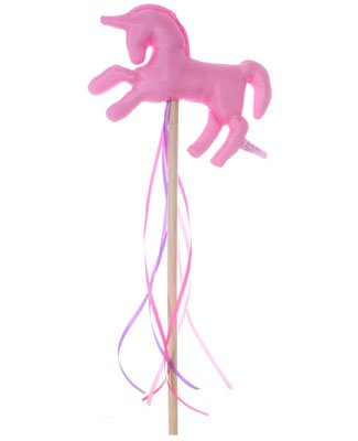 Sarah's Silks Pink Unicorn Wand