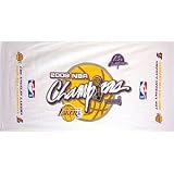 Los Angeles LAKERS Finals 2009 NBA Champs BEACH TOWEL