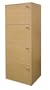Ore International 4-Level Bookshelf with Doors