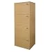Ore International 4-Level Bookshelf with Doors