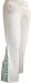 Women's Organic Cotton Active Pant with Insert Cream - XX Large