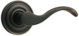 Baldwin 5455.112.PRIV Wave Lever Privacy Set, Venetian Bronze by Baldwin