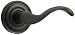 Baldwin 5455.112.PASS Wave Lever Passage Set, Venetian Bronze