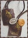 All in one Leather Scapular