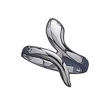 Ladies Sterling Silver 17 mm Wide Snake Fancy Ring