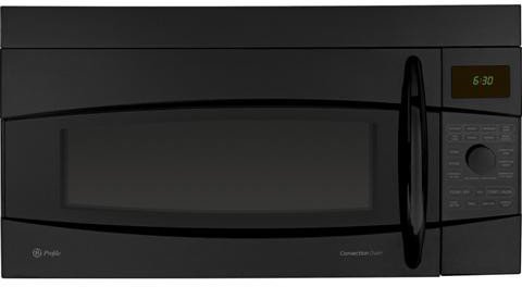 GE Profile PVM1790 Black Over-The-Range Microwave Oven