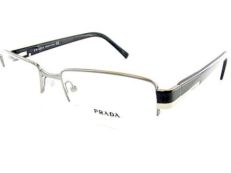 Buy PRADA VPR60H VPR 60H 7BN-1O1 Optical Eyeglasses Black Frame Size:51-18-135