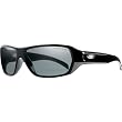 Smith Optics Pavilion Premium Lifestyle Polarized Sports Sunglasses/Eyewear w/ Free B&F Heart Sticker Bundle - Black/Gray