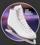 Riedell White Ribbon F112 Figure Skate Size 9.5