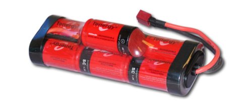 31lCAng%2BsuL Tenergy 8.4V 4500mAh Hump NiMH High Power (40A Drain Rate) Battery Packs with Deans Connectors for RC Cars