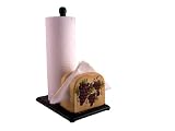 Paper Towel Holder and Napkin Holder Tuscany Grape Decor