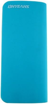 12000 mAh High Capacity Ultra Compact Dual USB (2.1A / 1A Output) Portable Power Bank External Battery Charger for iPhone iPad Samsung Galaxy Android Phone Tablet PC Bluetooth Speaker Blue and Orange