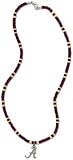 Alabama Crimson Tide Mens Wood Bead Necklace