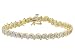 10KT .75CTW WHITE DIAMOND BRACELET