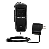 Rapid Wall / AC Charger for the Samsung Bluetooth Headset WEP 200 - Gomadic Brand w/ TipExchange Technology