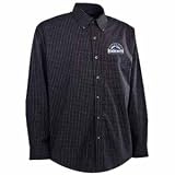 Colorado Rockies Esteem Button Down Dress Shirt (Team Color) - XX-Large