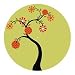 Hip In a Hurry 3D Decor Clock Kits 11 Inch -Tree