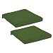 Strathwood Falkner Dining Collection Side Chair Polyester Cushion, Set of 2, Solid Wasabi