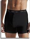 Calvin Klein Button Fly Boxer schwarz