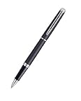 Waterman Hemisphere Matte Black Chrome Trim Ball Pen
