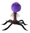 GIANT Microbes -  T4 (T4-Bacteriophage) Plush Toy - Exotics