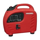 Honeywell HW2000i Portable Inverter Generator, 2000W Rated, 2200W Max Output