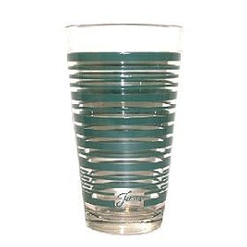 Fiesta Evergreen Stripe 16-ounce Glass Cooler by Fiestaware