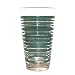 Fiesta Evergreen Stripe 16-ounce Glass Cooler