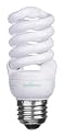 Earthmate EP1552AK 15-Watt Super Mini-Spiral CFL 2700K Bulb, 6-Pack