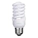 Earthmate EP1552AK 15-Watt Super Mini-Spiral CFL 2700K Bulb, 6 Pack