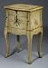 Jewelry : Ivory Painted Jewelry Armoire
