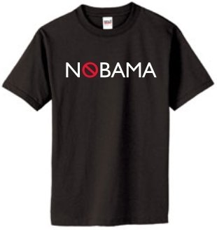 NOBAMA on Top Quality 100% Heavy Cotton T-Shirt (25 Colors)