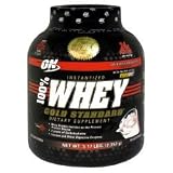 100% Whey Gold Standard Strawberry Flavor by Optimum Nutrition - 5 Pounds
