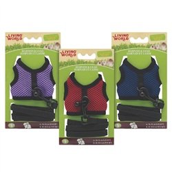 Living World Small Harness and Lead Set, Assorted Colors