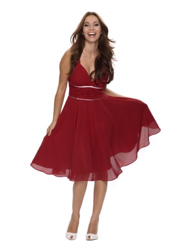 Produkt-Bild: Astrapahl, Elegante Abendmode, Cocktailkleid, knielang, Farbe rot