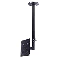 eSmart Germany TV Deckenhalterung LCD / PLASMA TV | 36-81 cm (14-32 Zoll) | VESA 75x75 bis 200x200 | Neigbar | Schwenkbar | Schwarz| Deckenabstand: 550 - 1000 mm | Montagel�cher am TV max. 200 x 200 mm (Breite x H�he)