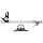 Starrett 434-18-4R Forged, Hardened Square, Center And Reversible Protractor Heads With Blade Combination Set, Smooth Black Enamel Finish, 4R Graduation, 18" Size