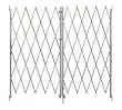 Industrial Grade 2XZG5 Steel Folding Gate, Opoening 6-8Ft