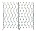 Industrial Grade 2XZG5 Steel Folding Gate, Opoening 6-8Ft